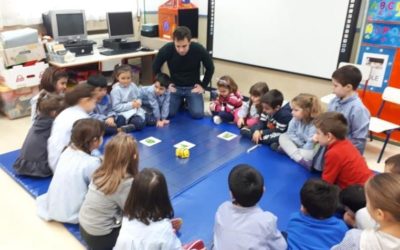 Bee-Bot visita las aulas de infantil 5 años