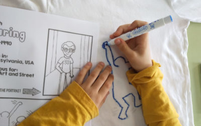 Camisetas al estilo Keith Haring