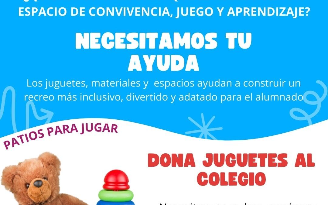 Dona Juguetes al Cole