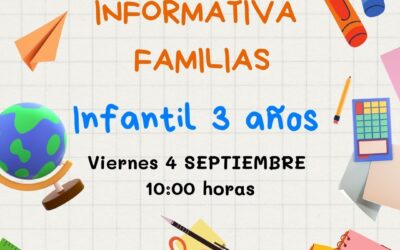 Reunión familias 3 años